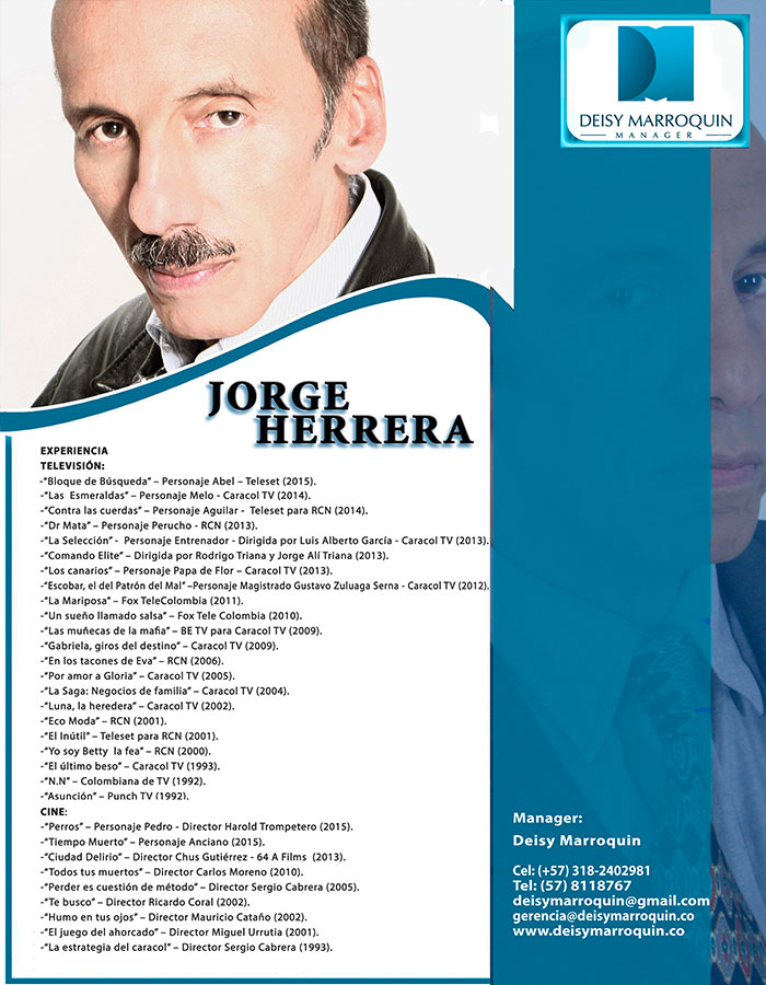 Image result for "jorge Herrera" Film Director Actor
